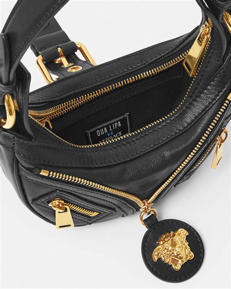 versace biker hobo bag|Versace evening bag.